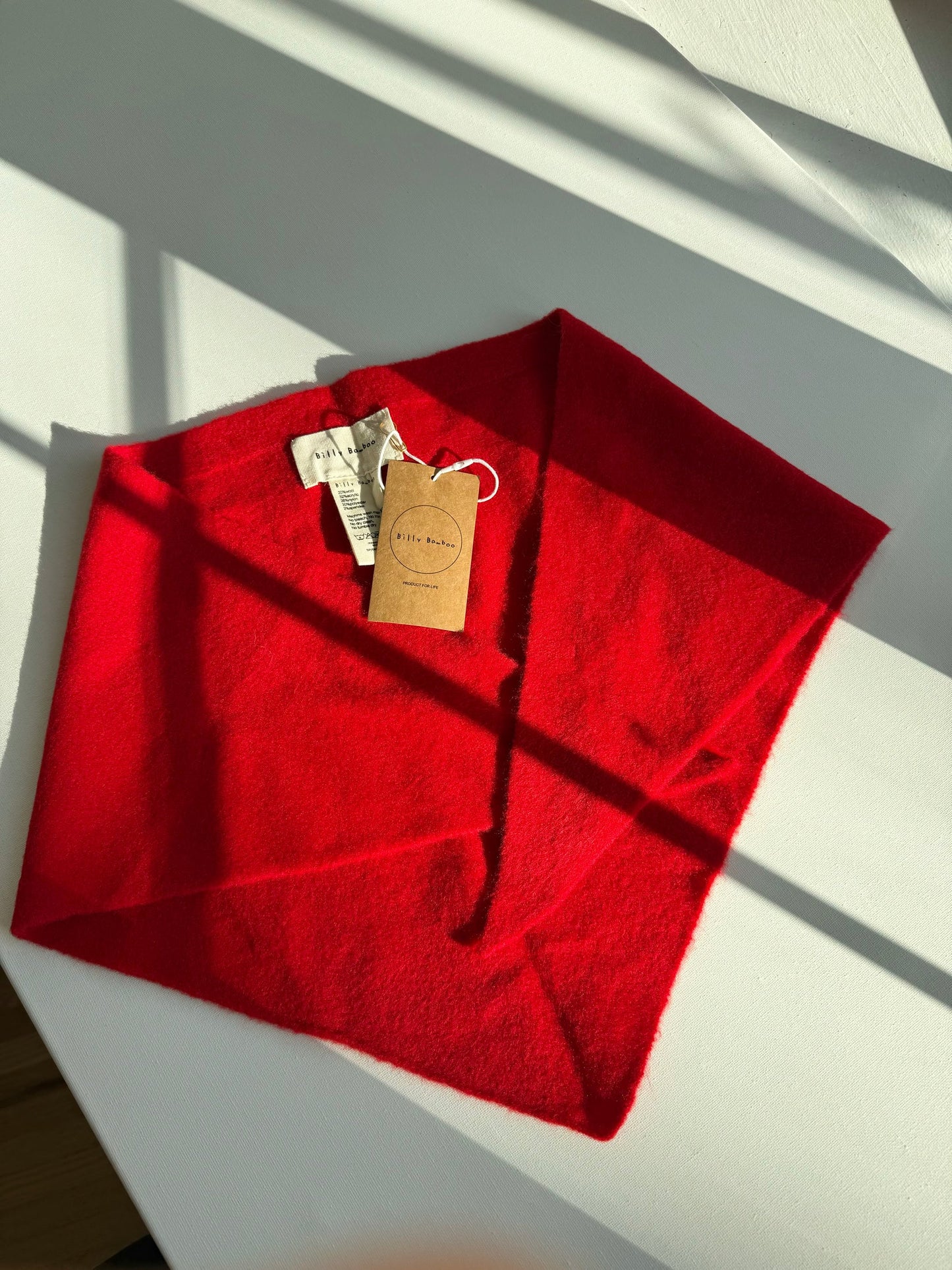 Foulard cravate en laine - 4 couleurs