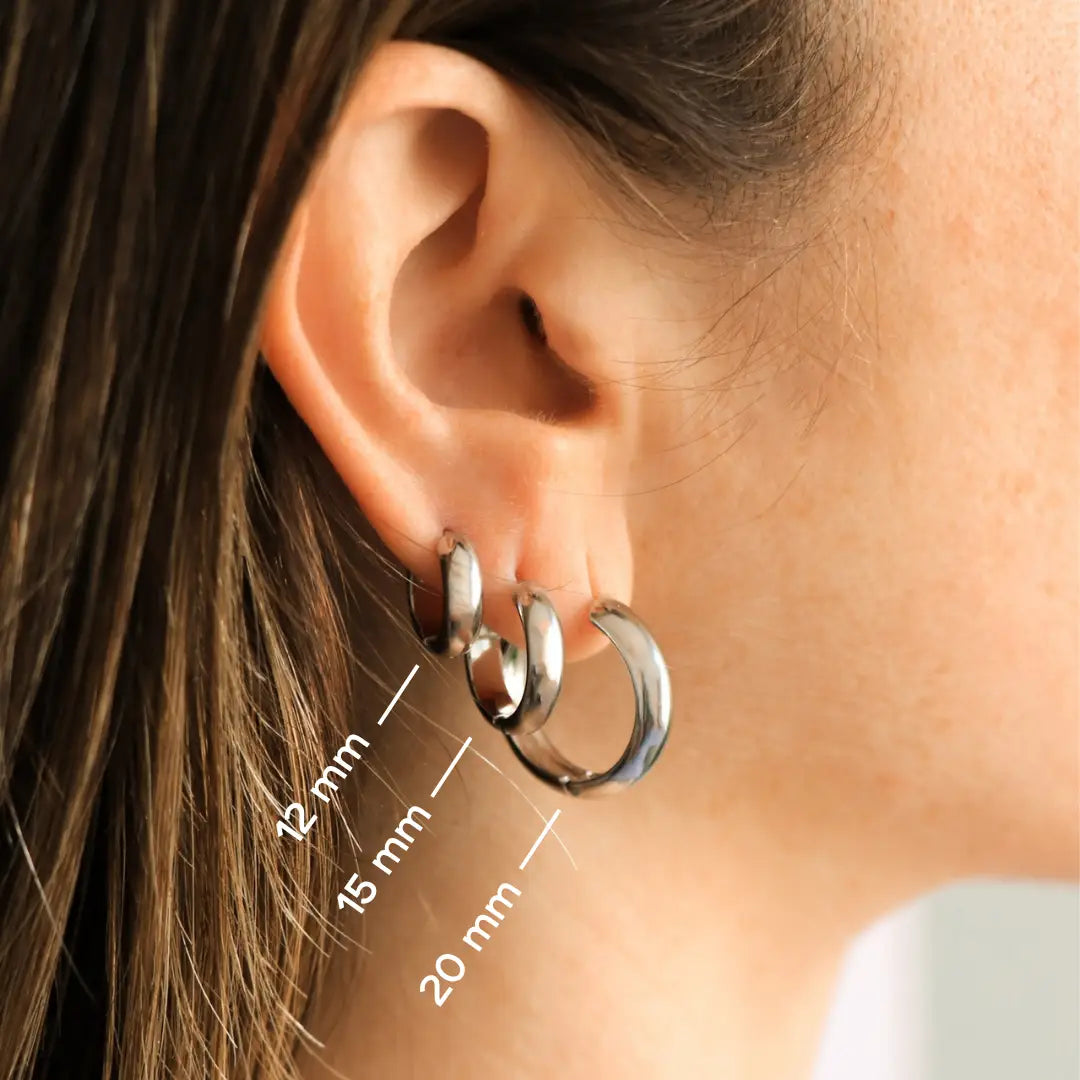 Cercia | Boucle d'oreilles créoles