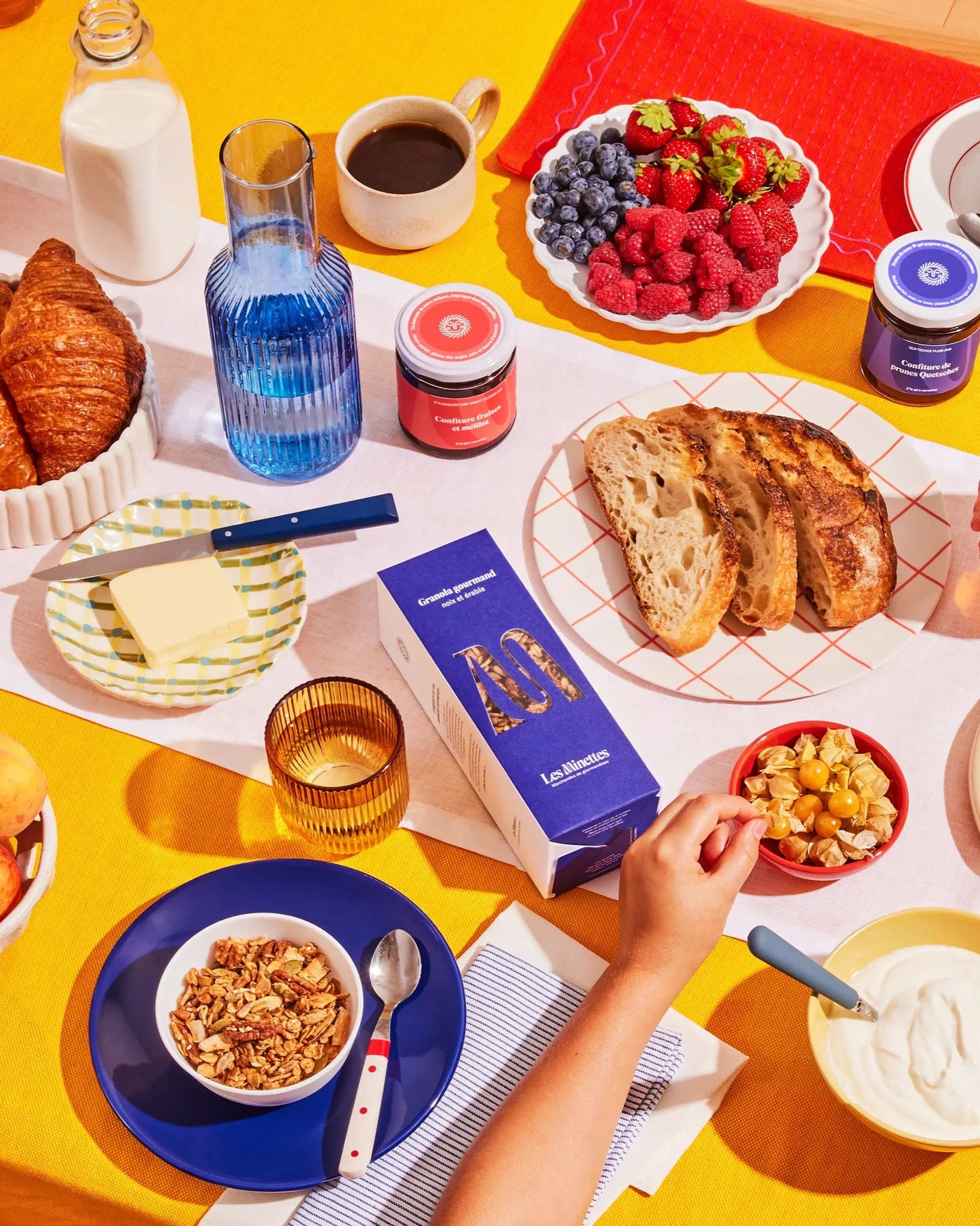 Granola Cassis - Chocolat et fleur d'oranger