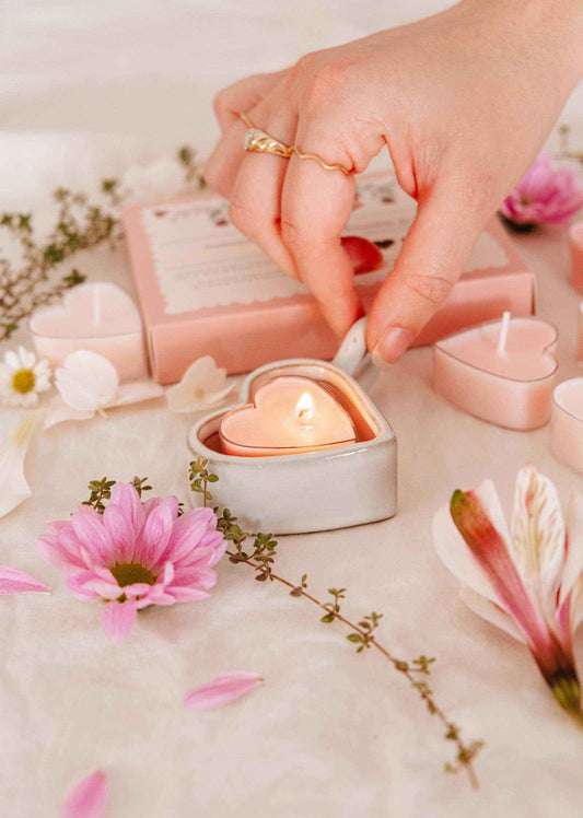 Petits coeurs - Ensemble de lampions