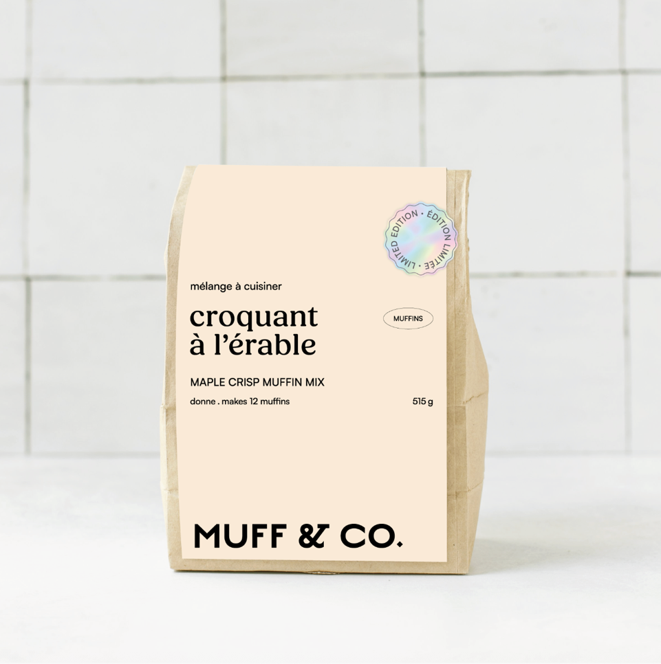 Mélange à muffins - Croquant à l'érable