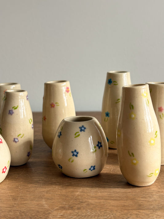 Mini vase aimanté - Fleurs