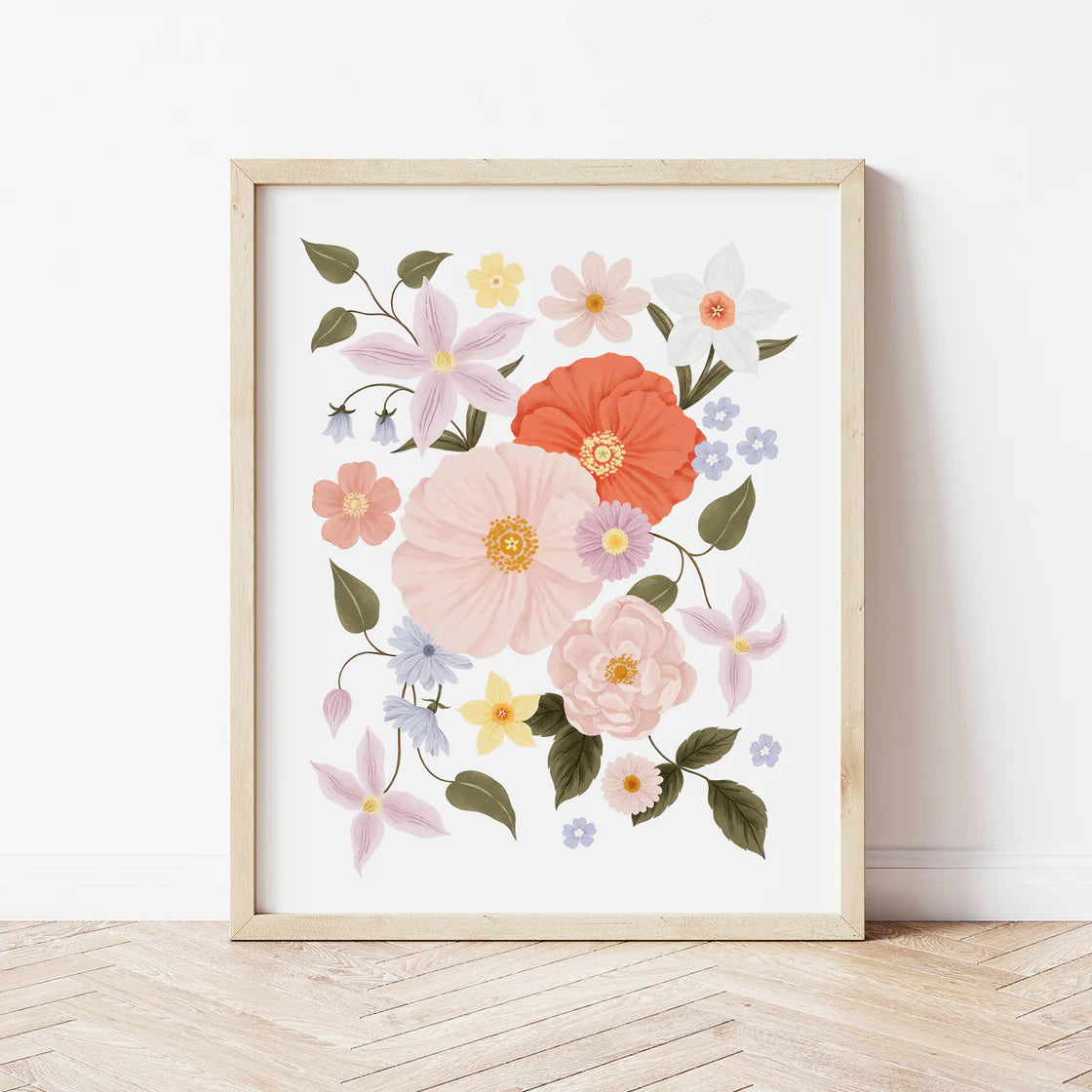 Poster - Pastel Floral