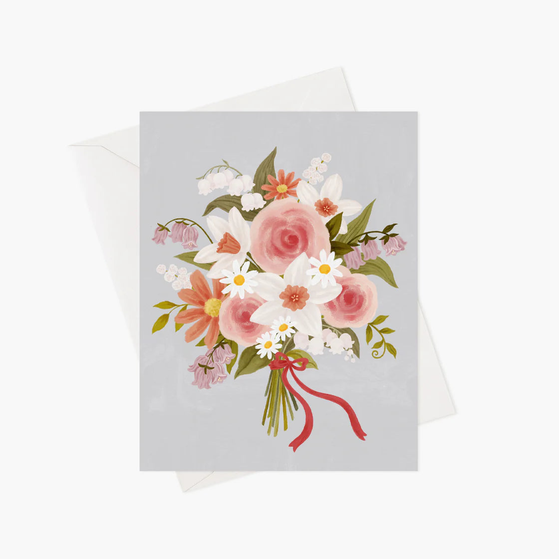 Carte de souhaits - Bouquet champêtre