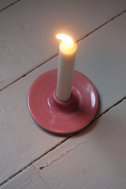Porte-bougie | Rose