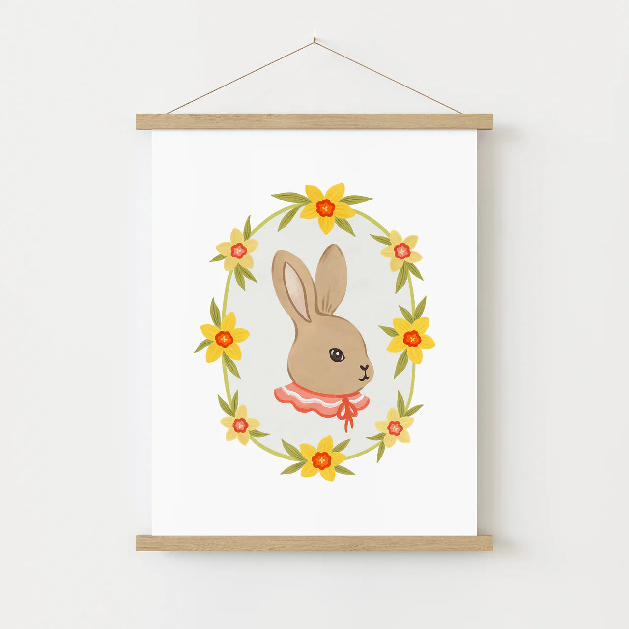 Mini affiche - Mme Lapin