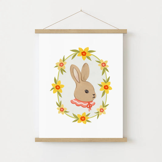 Mini affiche - Mme Lapin
