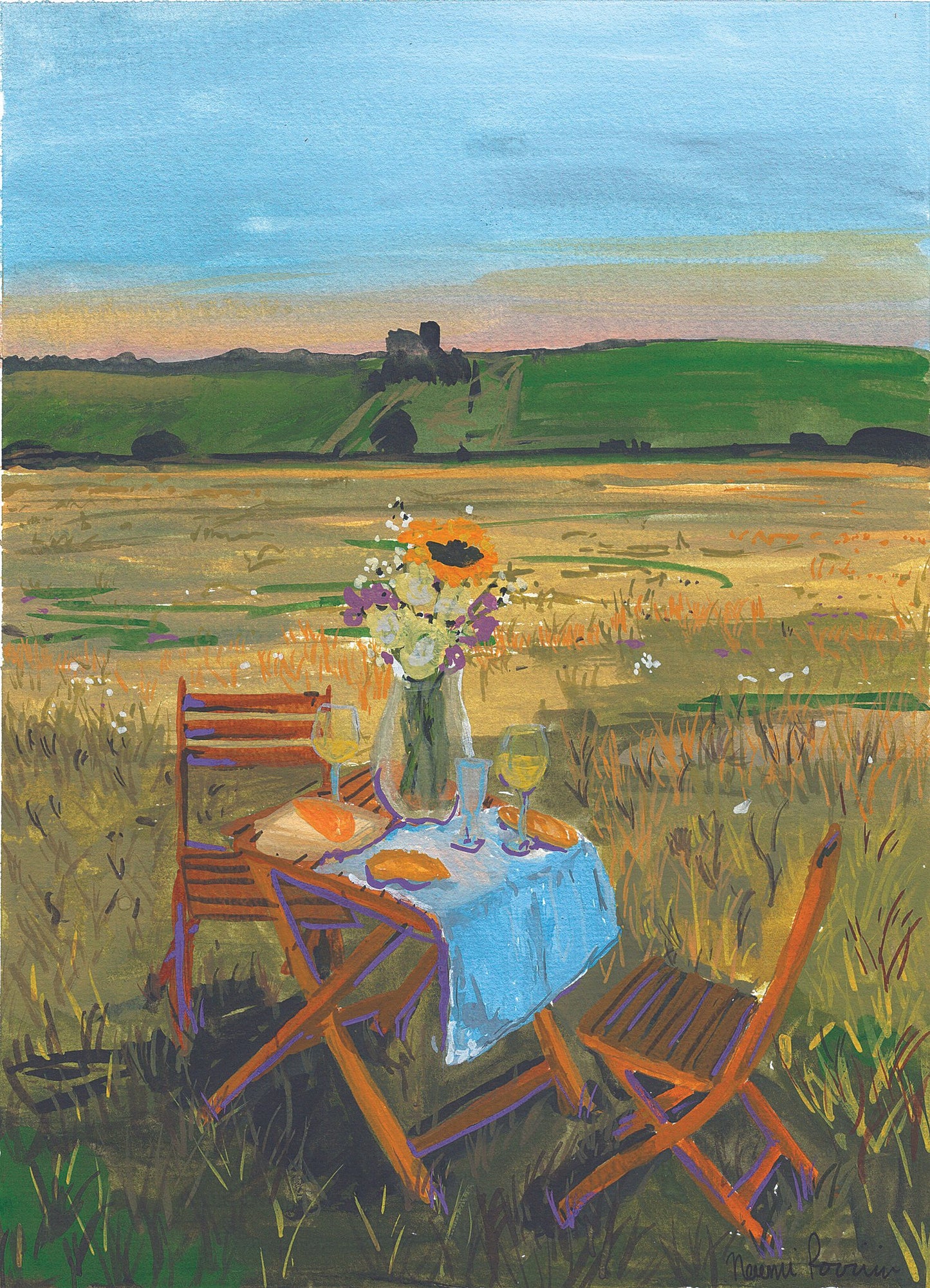 Carte de souhaits - Summer Date