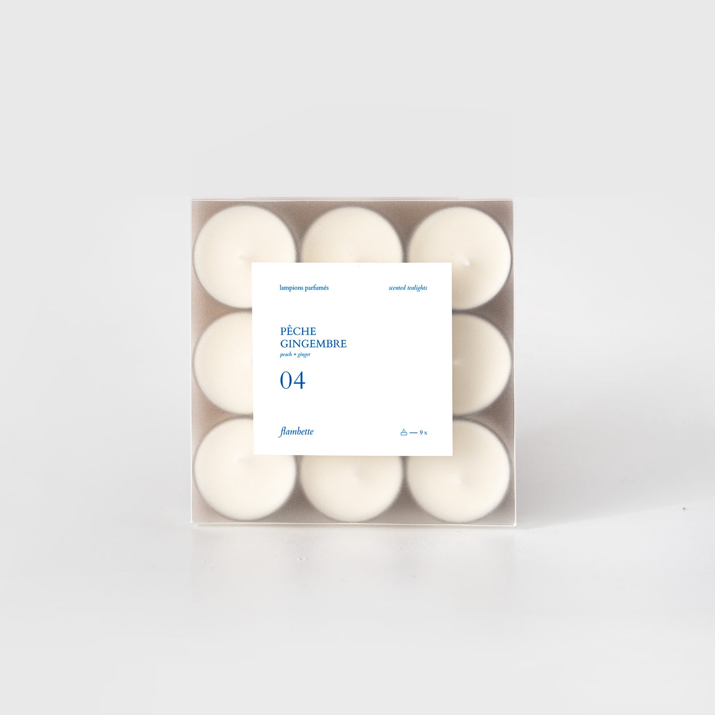 Lampions - Pêche + Gingembre