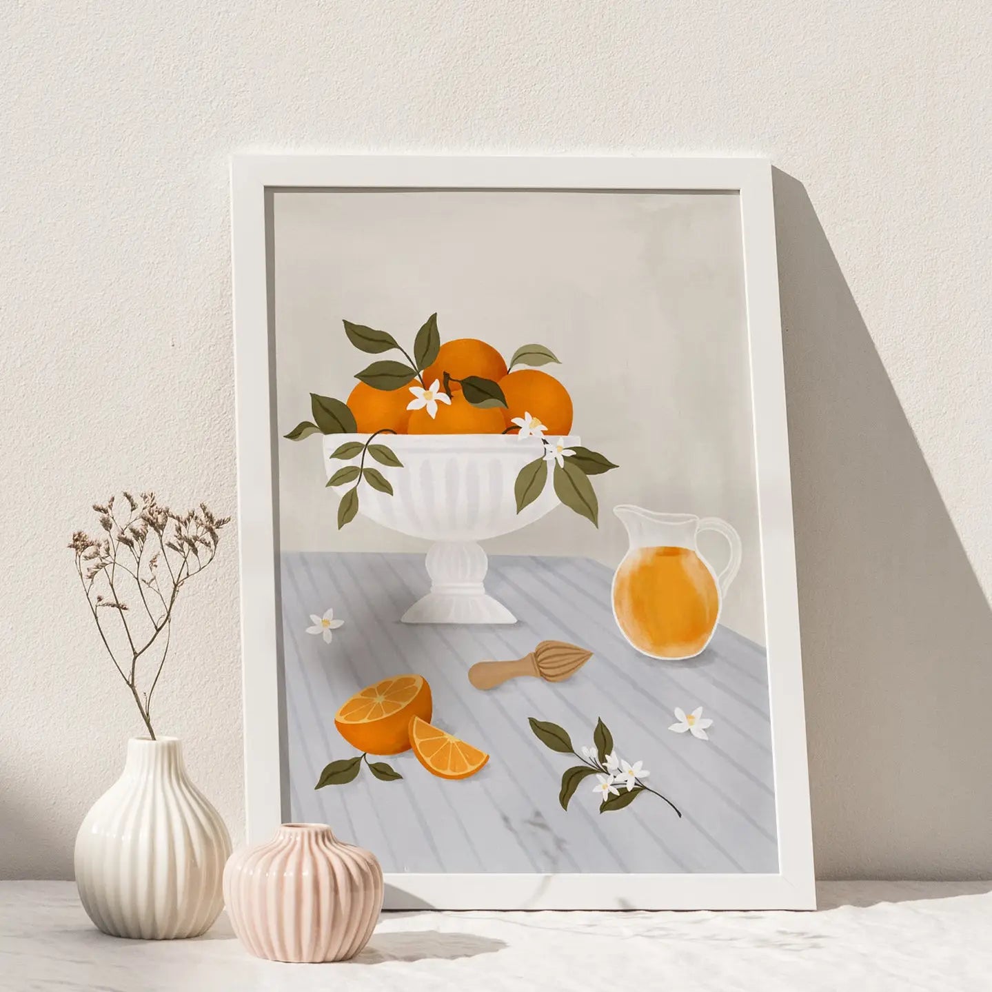 Affiche - Oranges pressées