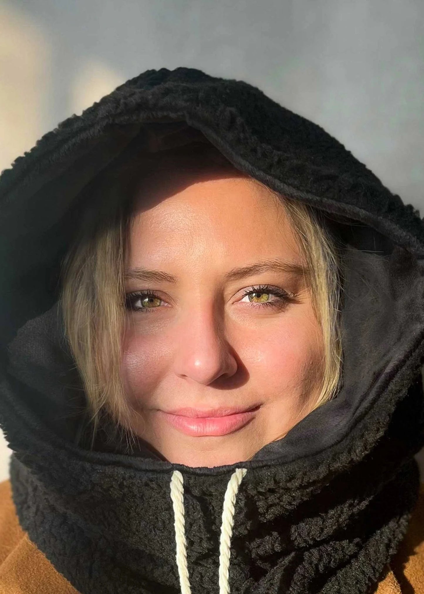 Col capuche réversible - Intérieur Velours