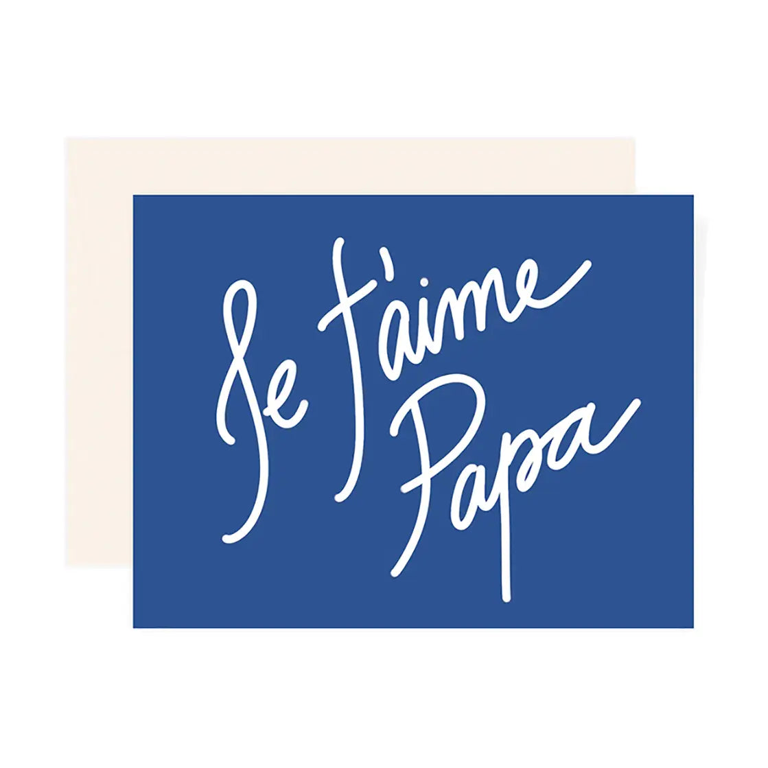 Carte de souhaits - Je t'aime papa
