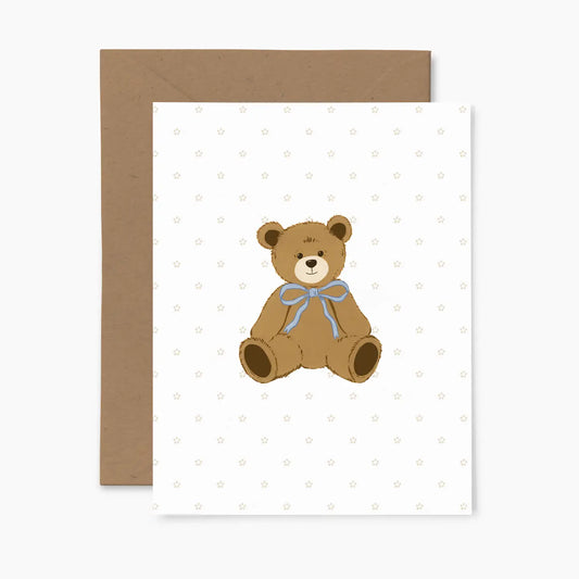Carte de souhaits - Ourson