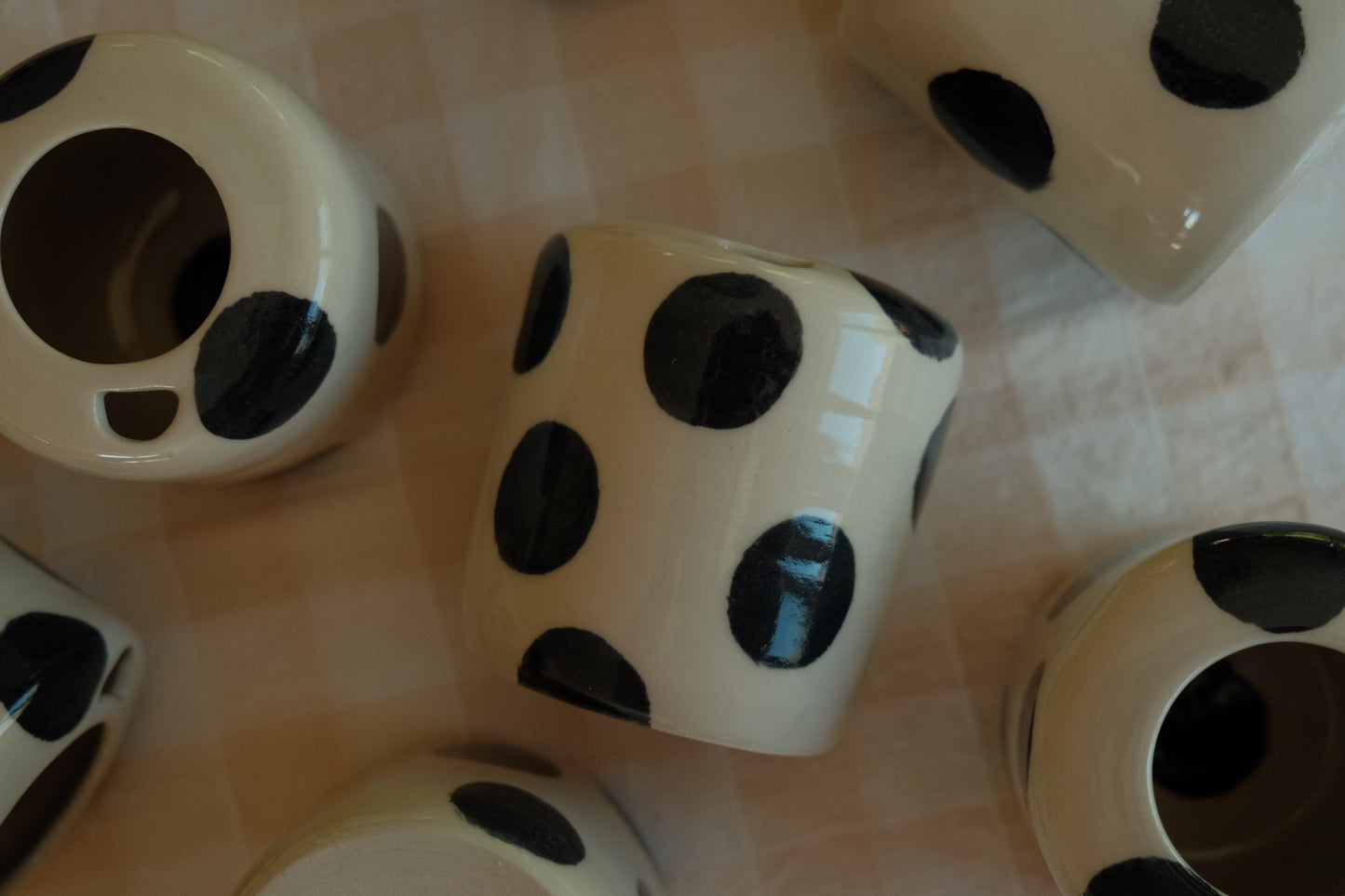 To-go cup | Polka dots