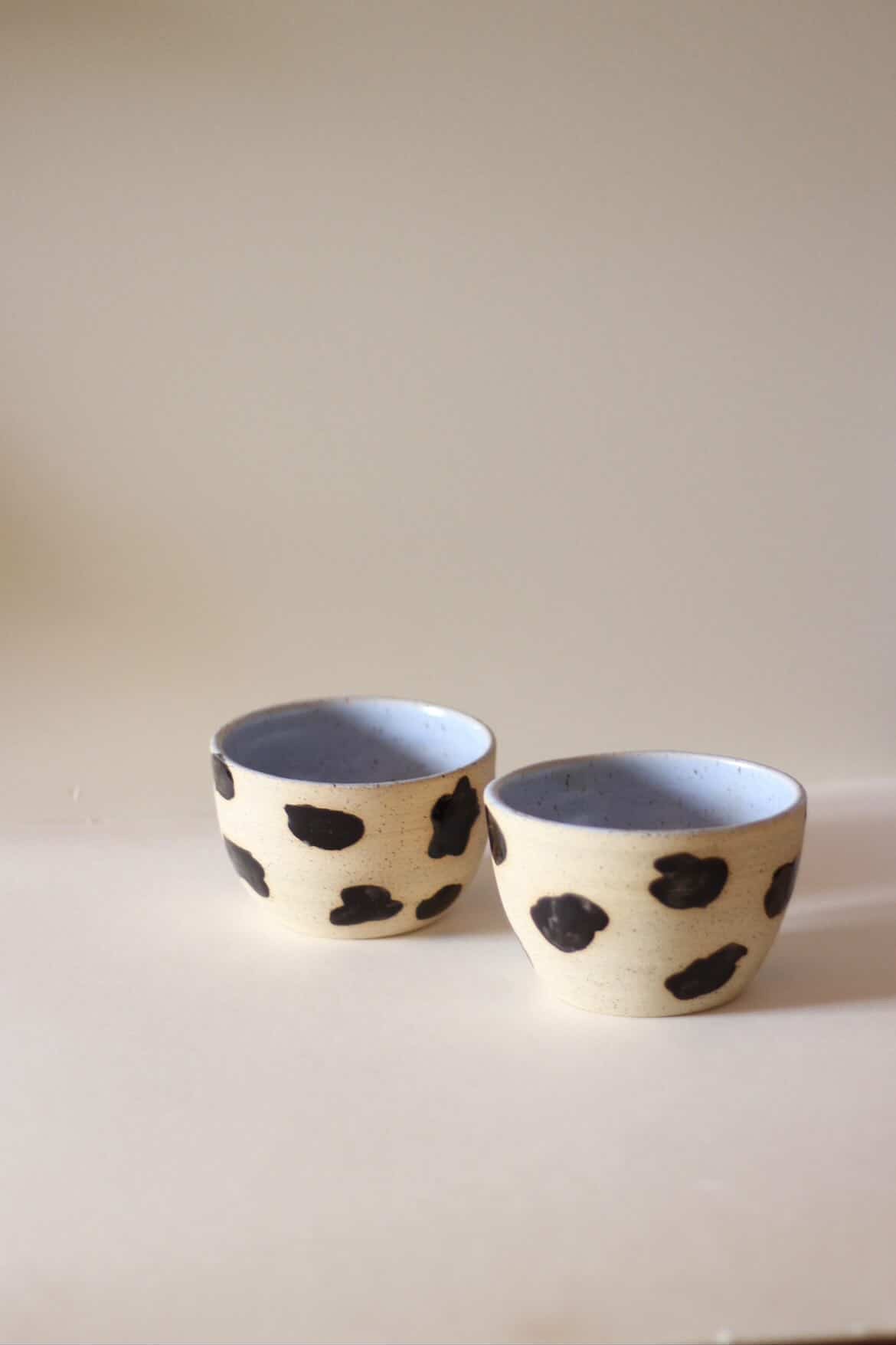 Bol et tasses nuage - baby blue et baby pink