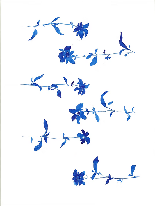 Affiche - Fleurs horizontales