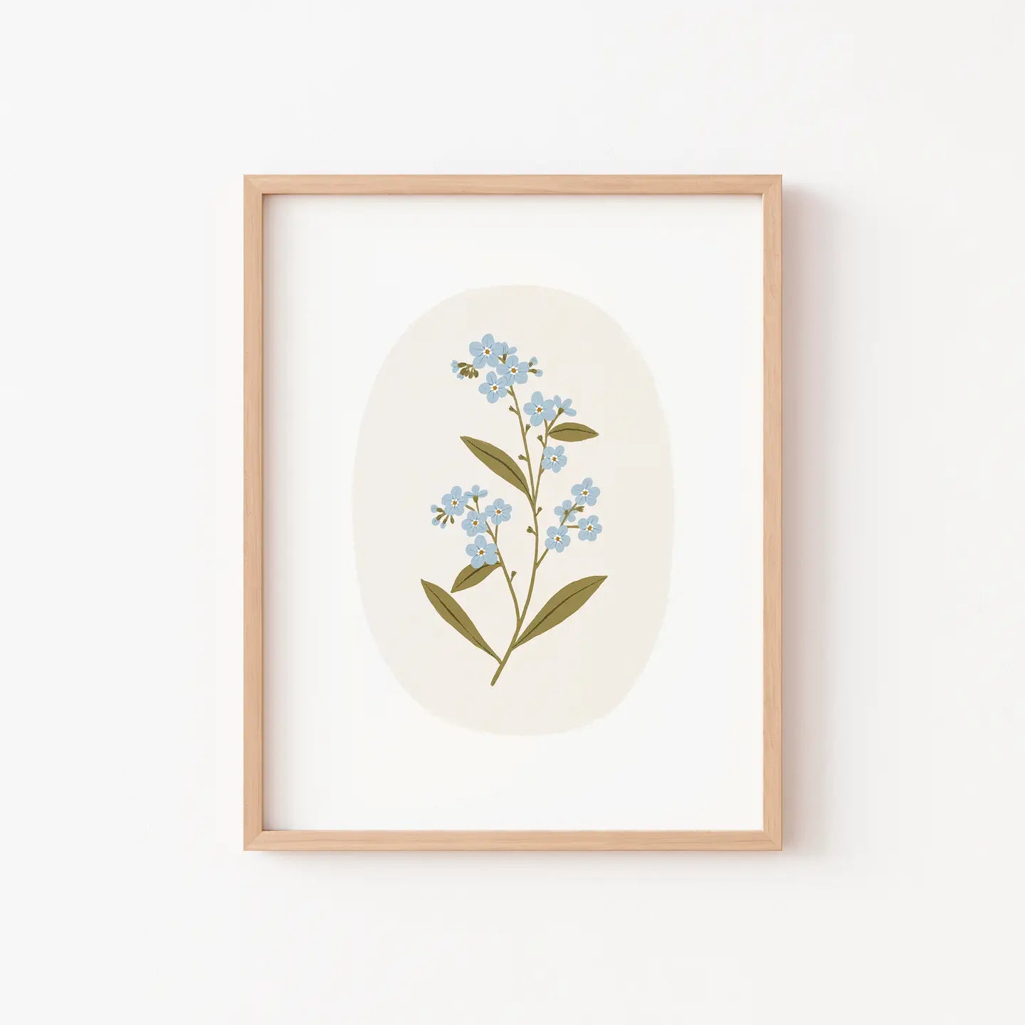 Affiche - Myosotis des forêts