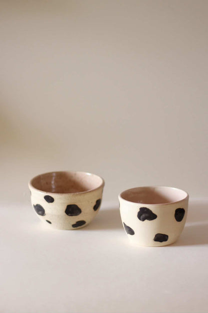 Bol et tasses nuage - baby blue et baby pink