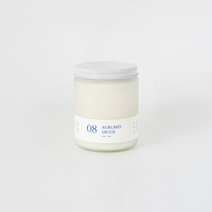 Bougie - Agrumes + sauge