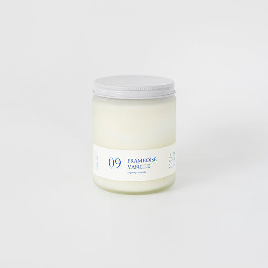 Bougie - Framboise + vanille