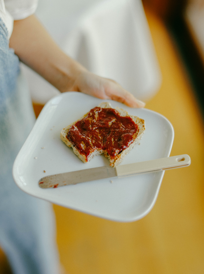Tartinade - Rhubarbe, fraise et mélilot
