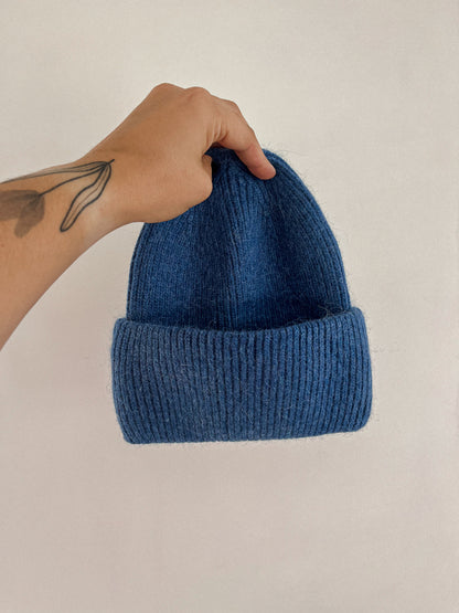 Tuque en laine d'angora