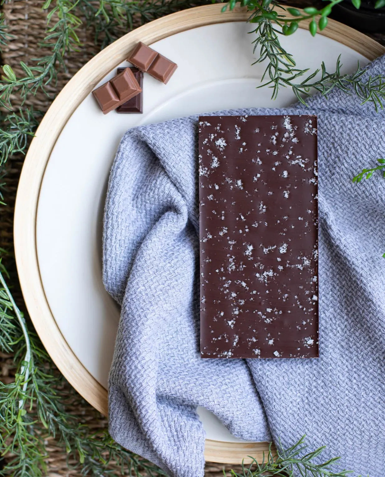 Tablette de chocolat - Fleur de sel