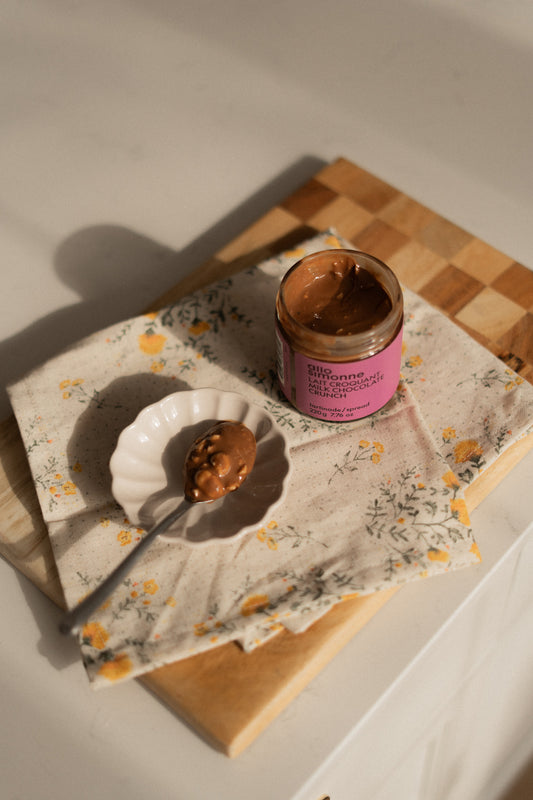 Tartinade - Noisettes et chocolat au lait croquant