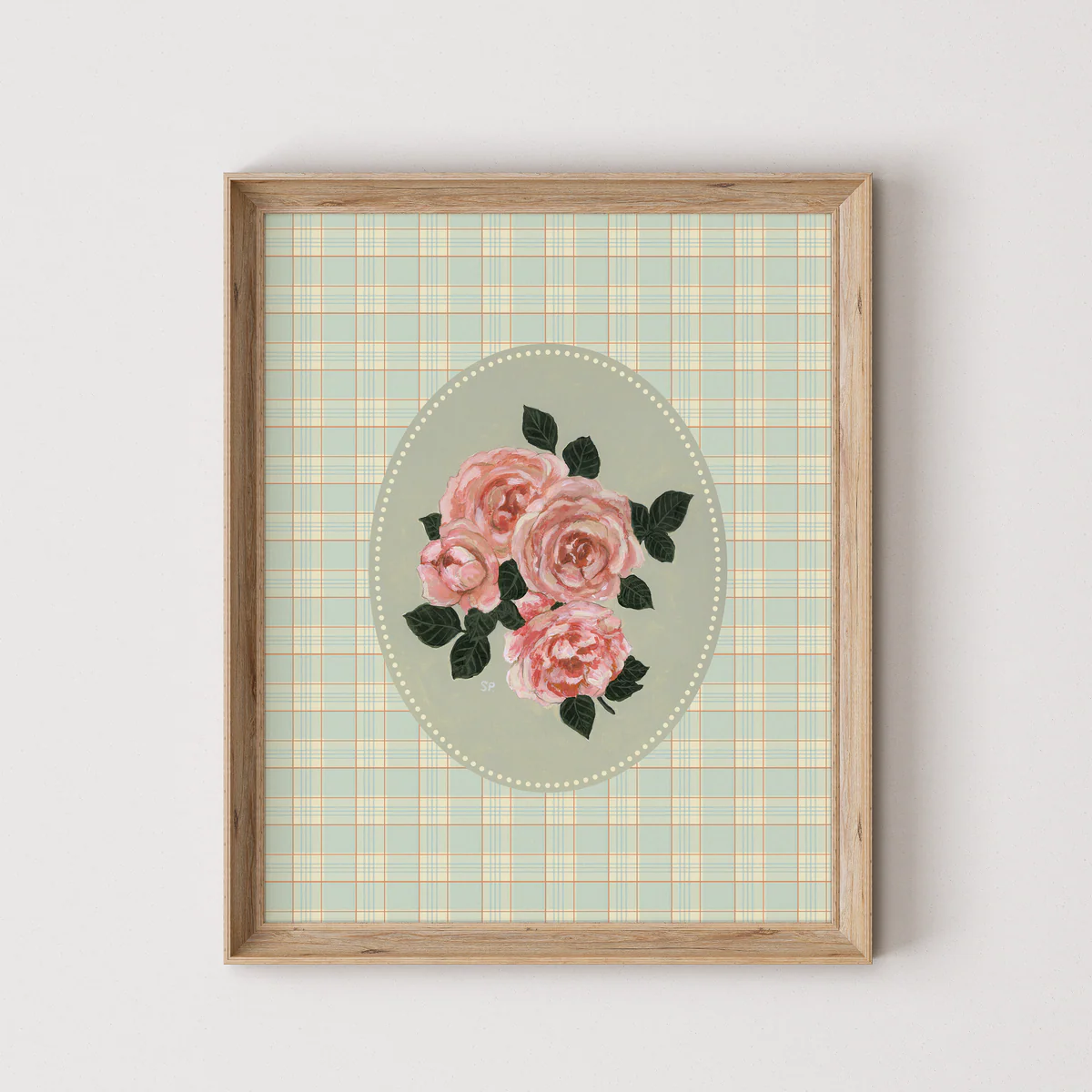 Affiche - Douceur rosée