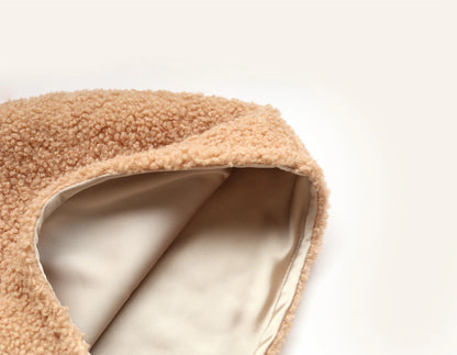 Col capuche réversible - Intérieur en satin