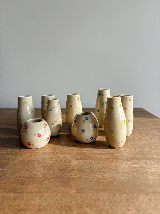 Mini vase aimanté - Fleurs
