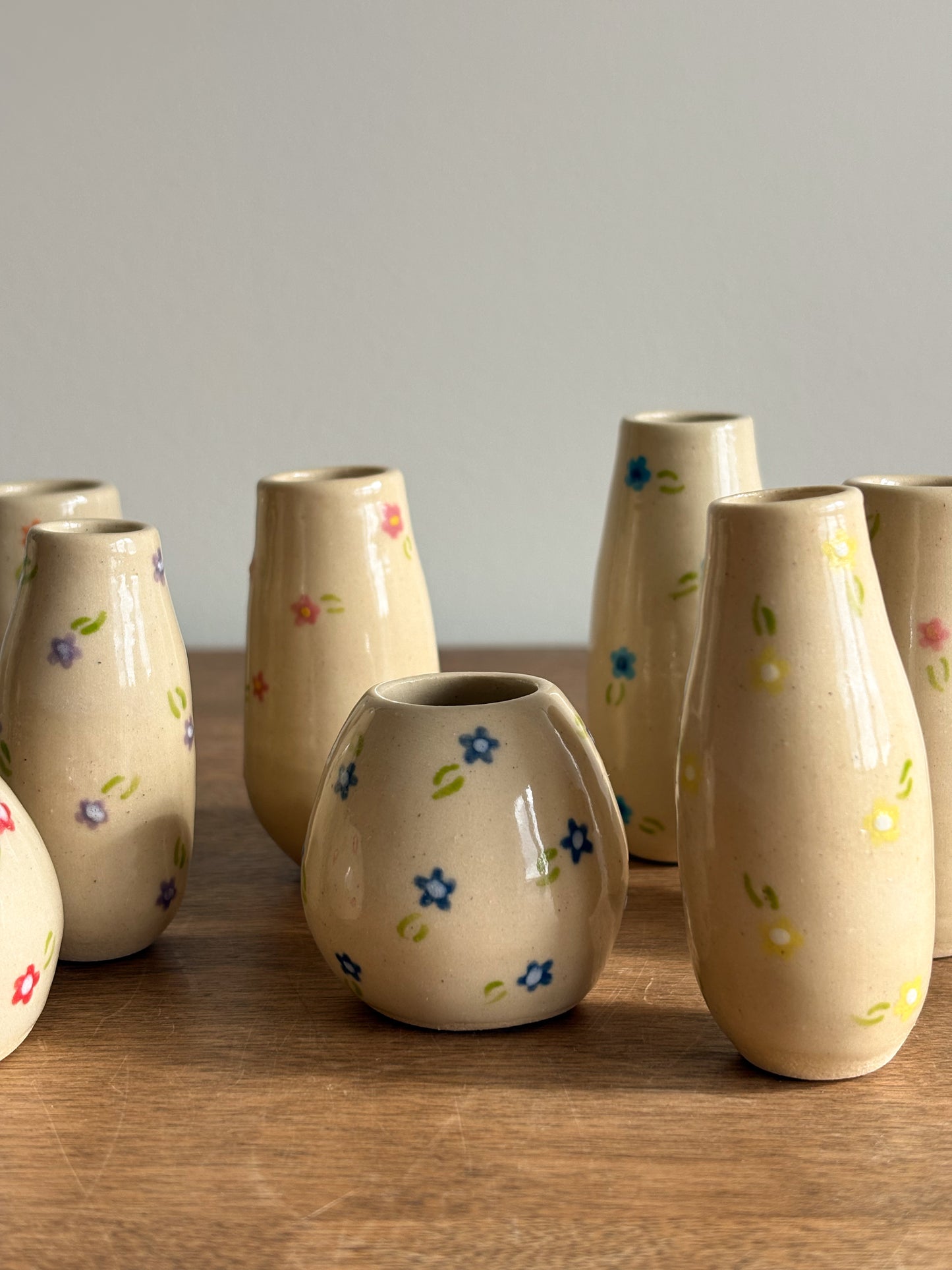 Mini vase aimanté - Fleurs