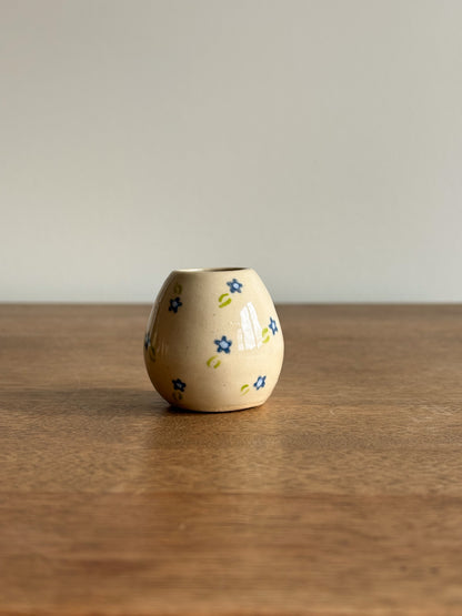Mini vase aimanté - Fleurs