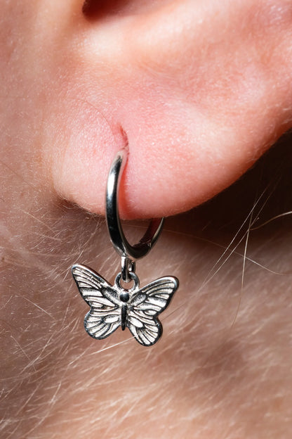Boucle d'oreilles - Papillon