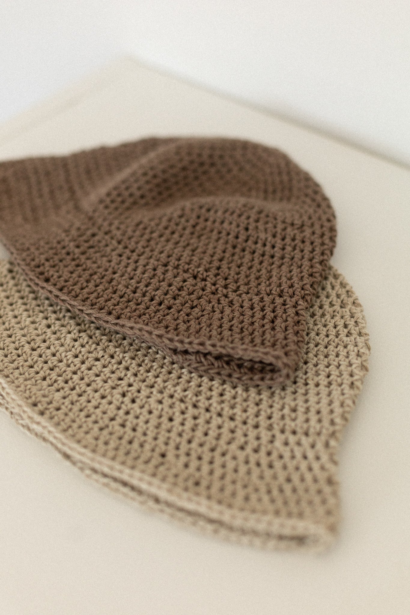 Bucket hat | Laine de coton et lin