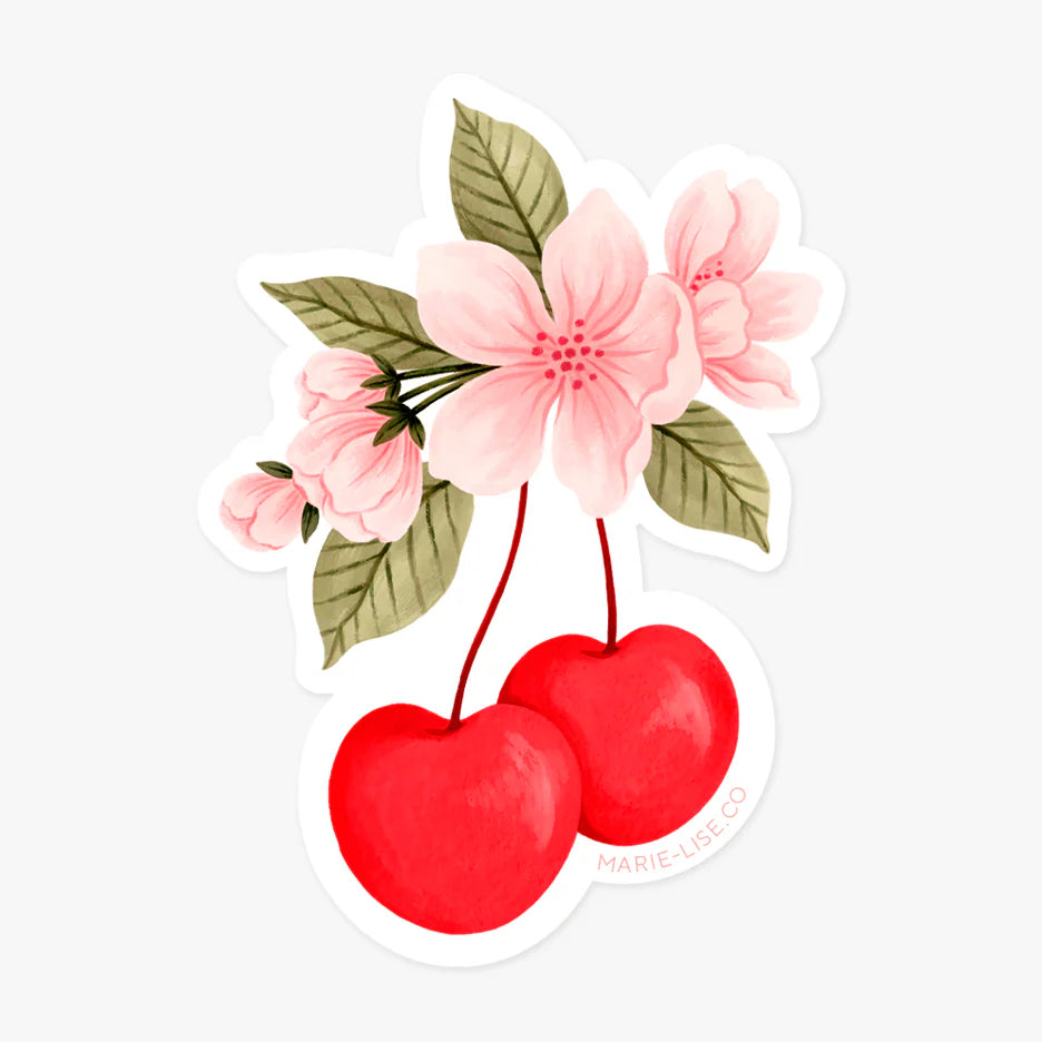 Die-cut sticker - Cherry blossoms