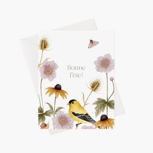 Greeting Card - Goldfinch
