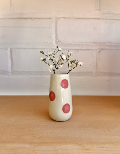 Minis vases aimantés - Polka colorés