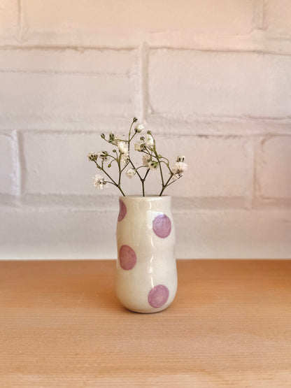 Minis vases aimantés - Polka colorés