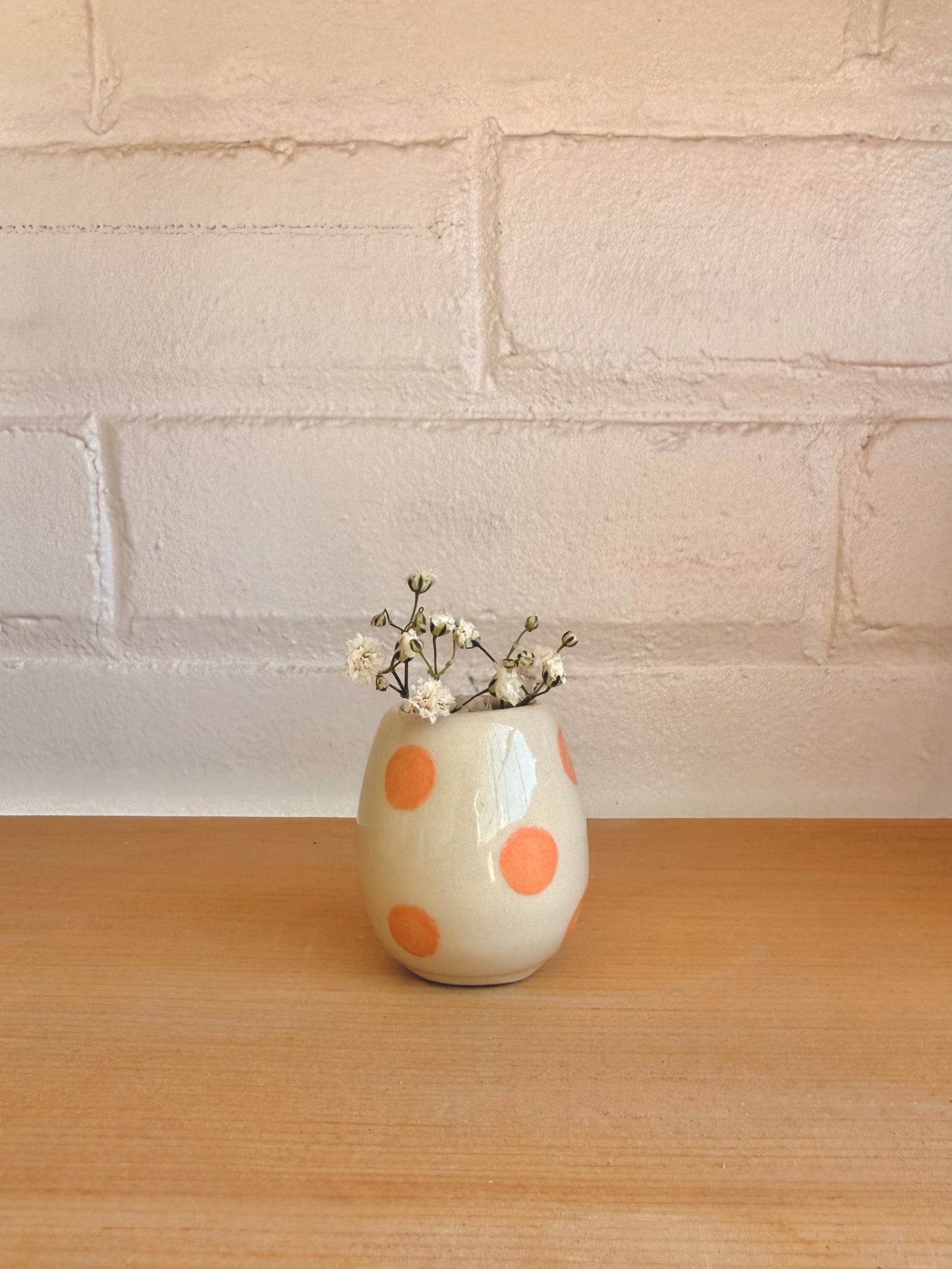 Minis vases aimantés - Polka colorés