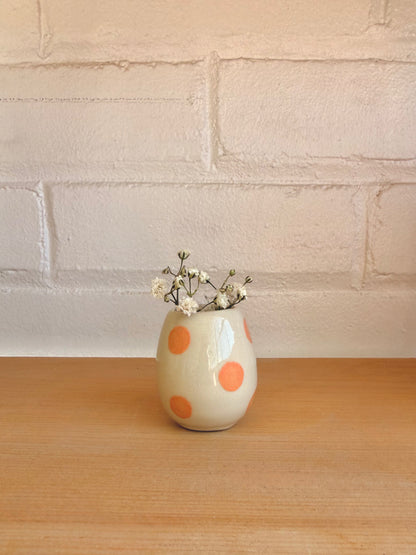 Minis vases aimantés - Polka colorés