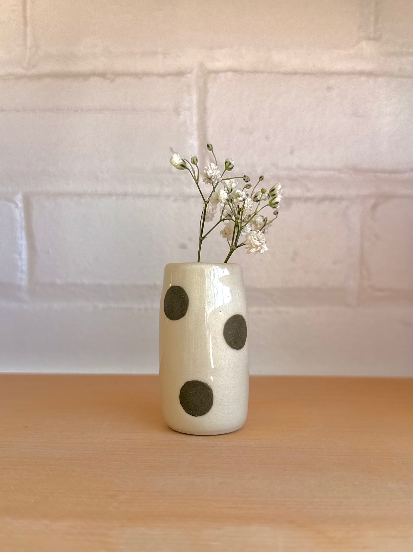 Minis vases aimantés - Polka colorés