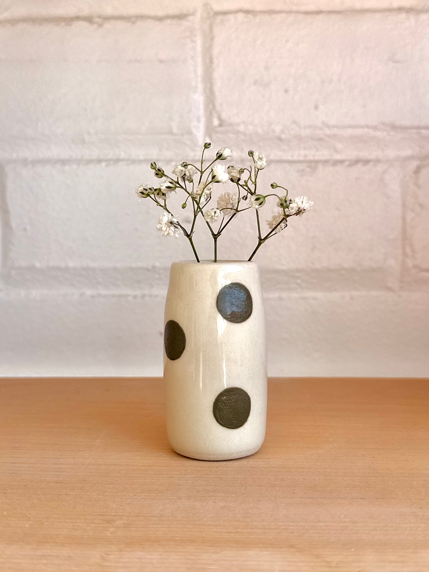 Minis vases aimantés - Polka colorés