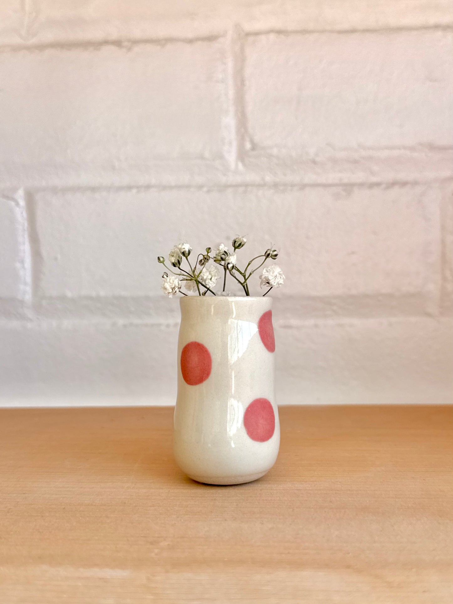 Minis vases aimantés - Polka colorés