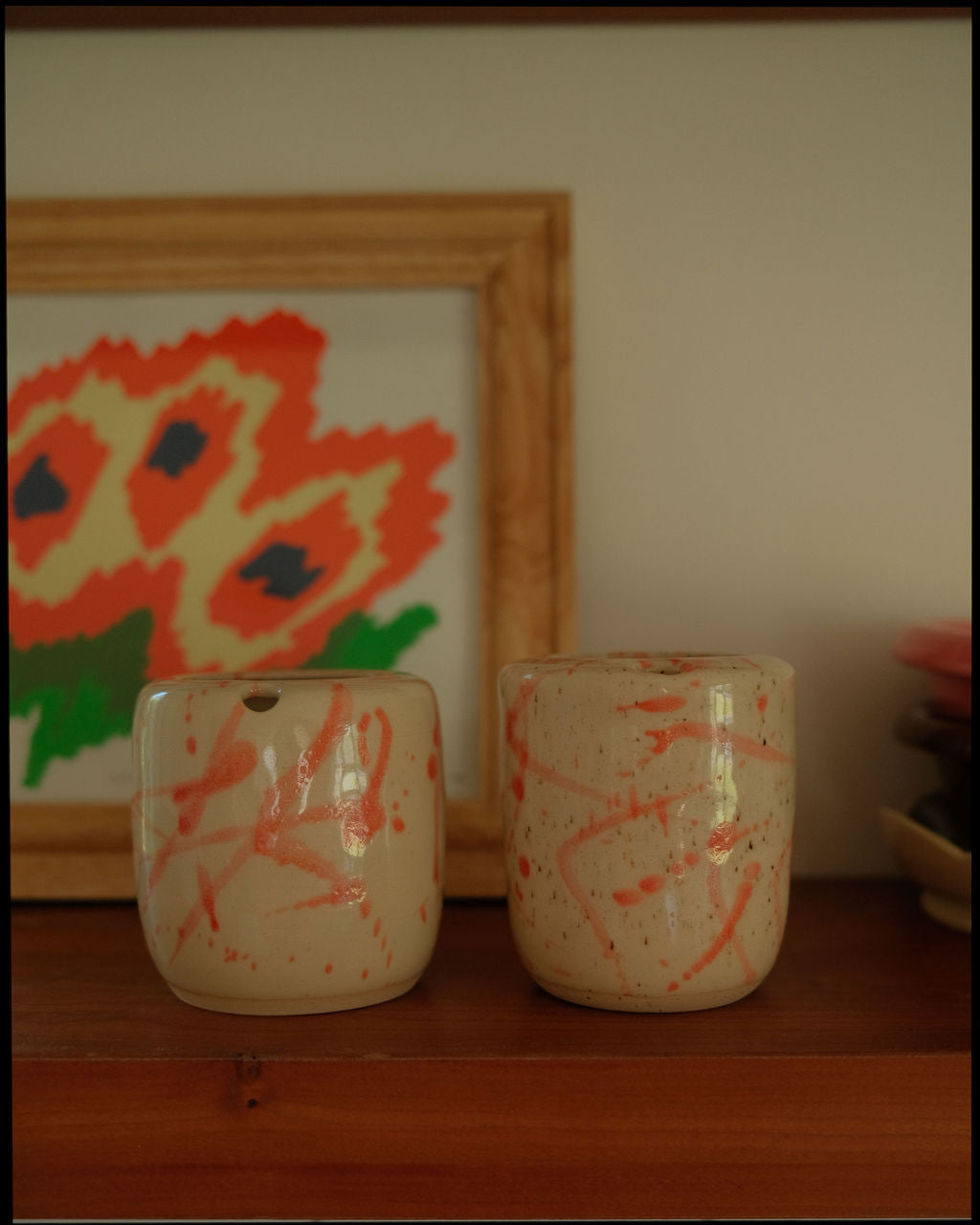 To-go cup | Splash orange