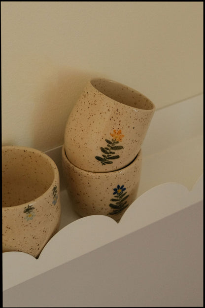 Gobelet espresso | Fleurs