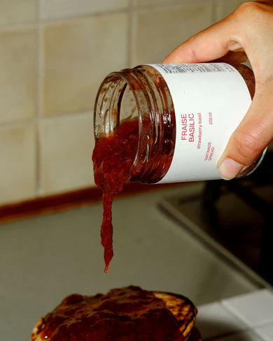 Tartinade - Fraise et Basilic