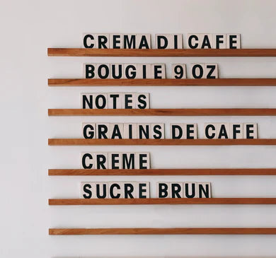 Bougie Crema di Café
