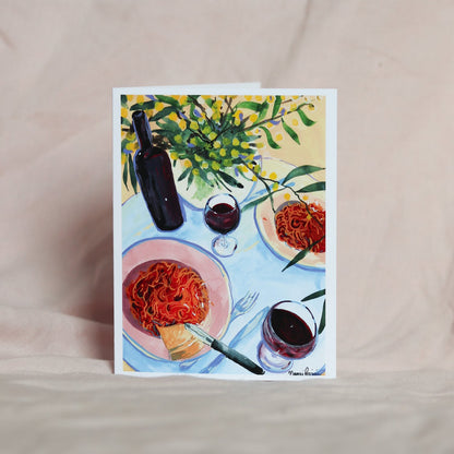 Carte de souhaits - Date in Tuscany