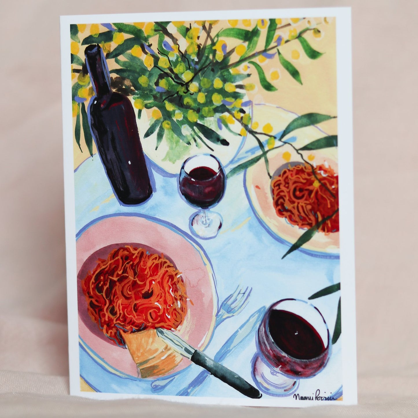 Carte de souhaits - Date in Tuscany